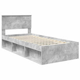 Bed Frame with Headboard Concerte 90 x 200 cm Engineered wood 3407934