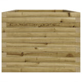 Garden Planter 90x60x46 cm Impregnated Wood Pine 3282458