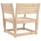 Garden Chair Natural Pine Solid Pine Wood Medium Modular 844674