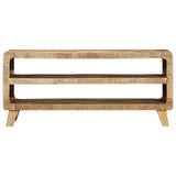 TV Cabinet 105x46x32 cm Solid Wood Rough Mango 4104523