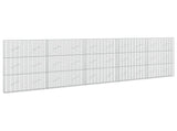 Gabion with 5 mm Wire and 5x10 cm Mesh 500x10x150 cm 3464476