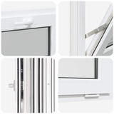Basement Window Internal Colour White RISOR 50 x 40 cm 42047756