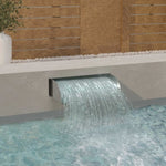 Waterfall 60x34x14 cm Stainless Steel 304 148879