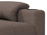 Recliner Chair Taupe Fabric 348078
