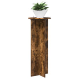Plant Stand 2 pcs Smoked Oak 40 x 100 cm Engineered Wood 899695