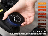 Portable Pedal Exerciser, Mini Exercise Bike with 8 Levels Magnetic Resistance and LCD Display, T3398P349158