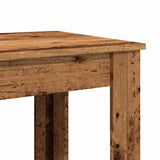 ZNTS Bar Table Old Wood 102x50x103.5 cm Engineered Wood 854416