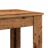 Bar Table Old Wood 102x50x103.5 cm Engineered Wood 854416