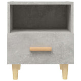 Bedside Cabinets 2 pcs Concrete Grey 40x35x47 cm 812015
