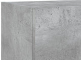 2 Piece TV Cabinet Set with LED Lights Concrete Grey 40,5x30x90 cm 837050