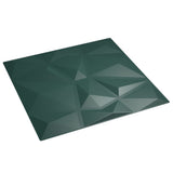 Wall Panels 48 pcs Green 50x50 cm XPS 12 m Diamond 356930