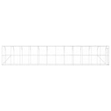 Against Wall Chicken Coop Silver 1200 x 200 x 215 cm 3434735