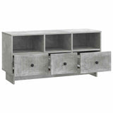 TV Cabinet Concrete Grey 102 x 34.5 x 50 cm Engineered Wood 893988