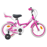 Kids Bike 12 Inches for 2-4 Years Old Pink 42009456