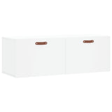 Wall Cabinet White 100x36.5x35 cm Engineered Wood 830108