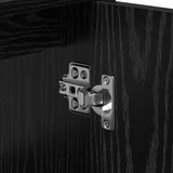 Bathroom Cabinet Black Oak 63 x 29 x 55 cm Engineered wood 869214