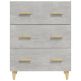 Sideboard Concrete Grey 70x34x90 cm Engineered Wood 812154