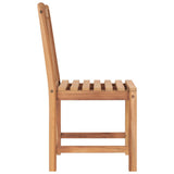 Garden Dining Set Natural Teak Large Seats 7 Rectangular 3059945
