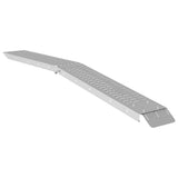 Foldable Ramp 200kg per ramp Folding Silver 186 x 23 x 4.5 cm 42019251