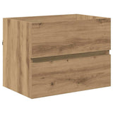Bathroom Furniture Set with Drawer 2 pcs Artisan Oak 875433