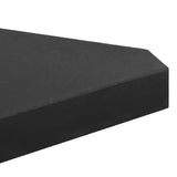 5 Piece Garden Parasol Base Set Granite and Steel 3318588