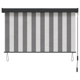 Roller Blind Anthracite and White 180 x 250 cm 42037200