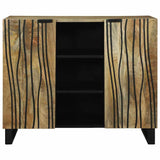 Sideboard Brown 90 x 33 x 75 cm Solid mango wood 4017964