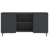TV Cabinet Black 102 x 34.5 x 52 cm Engineered Wood 894466