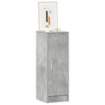 Shoe Cabinet Concrete Grey 32x35x92 cm Engineered Wood 808976