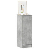 Shoe Cabinet Concrete Grey 32x35x92 cm Engineered Wood 808976