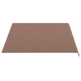Replacement Fabric for Awning Brown 4x3 m 311977