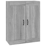 Hanging Wall Cabinet Grey Sonoma 69.5x32.5x90 cm 817397