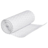 Balcony Screens 10 pcs White 255x19 cm Poly Rattan 156313
