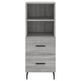 Sideboard Grey Sonoma 34.5x34x90 cm Engineered Wood 828690