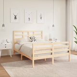 Bed Frame without Mattress Solid Wood 140x190 cm 3105840