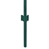 Wire Mesh Fence with Posts Steel 25x1.5 m Green 144611