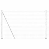 Welded Wire Fence with Concrete Base 10 x 1.5 m 3351057
