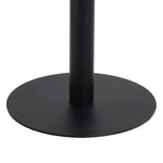Bistro Table Dark Brown 80X80 cm MDF 286434