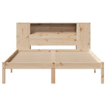 Bookcase Bed without Mattress 160x200 cm Solid Wood Pine 3321544