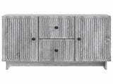 Sideboard Grey Sonoma 89 x 34.5 x 60 cm Engineered Wood 893971