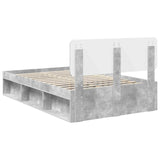 Bed Frame with Headboard Concerte 120 x 190 cm Solid Pine Wood 3412108