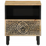 Bedside Cabinet 40x33x46 cm Solid Wood Mango 358218