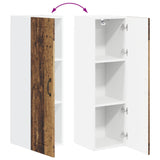 Wall Cabinet LUCCA Old Wood 30 x 31 x 100 cm Engineered Wood 885113