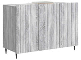 Sideboard Grey Sonoma 89 x 34.5 x 82 cm Engineered Wood 894421