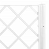 Garden Planter with Trellis White 160x120x142 cm PP 367939