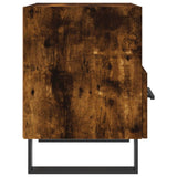 Bedside Cabinets 2 pcs Smoked Oak 40x35x47.5 cm Engineered Wood 827495