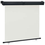 Balcony Side Awning 165x250 cm Cream 48431