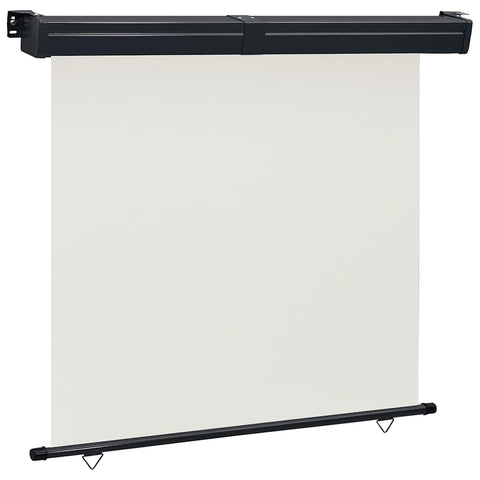 Balcony Side Awning 165x250 cm Cream 48431