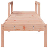 Sun Lounger 199.5x62x55 cm Solid Wood Douglas 832541