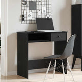 Desk Black 80x40x75 cm Engineered Wood 860473